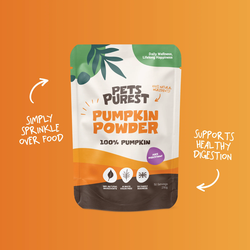 100% Natural Pumpkin Powder for Dogs & Cats - 250g packaging – Loose Stools