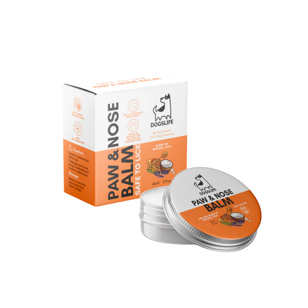 Paw & Nose Balm for Dogs - Soothes Dry & Cracked Skin