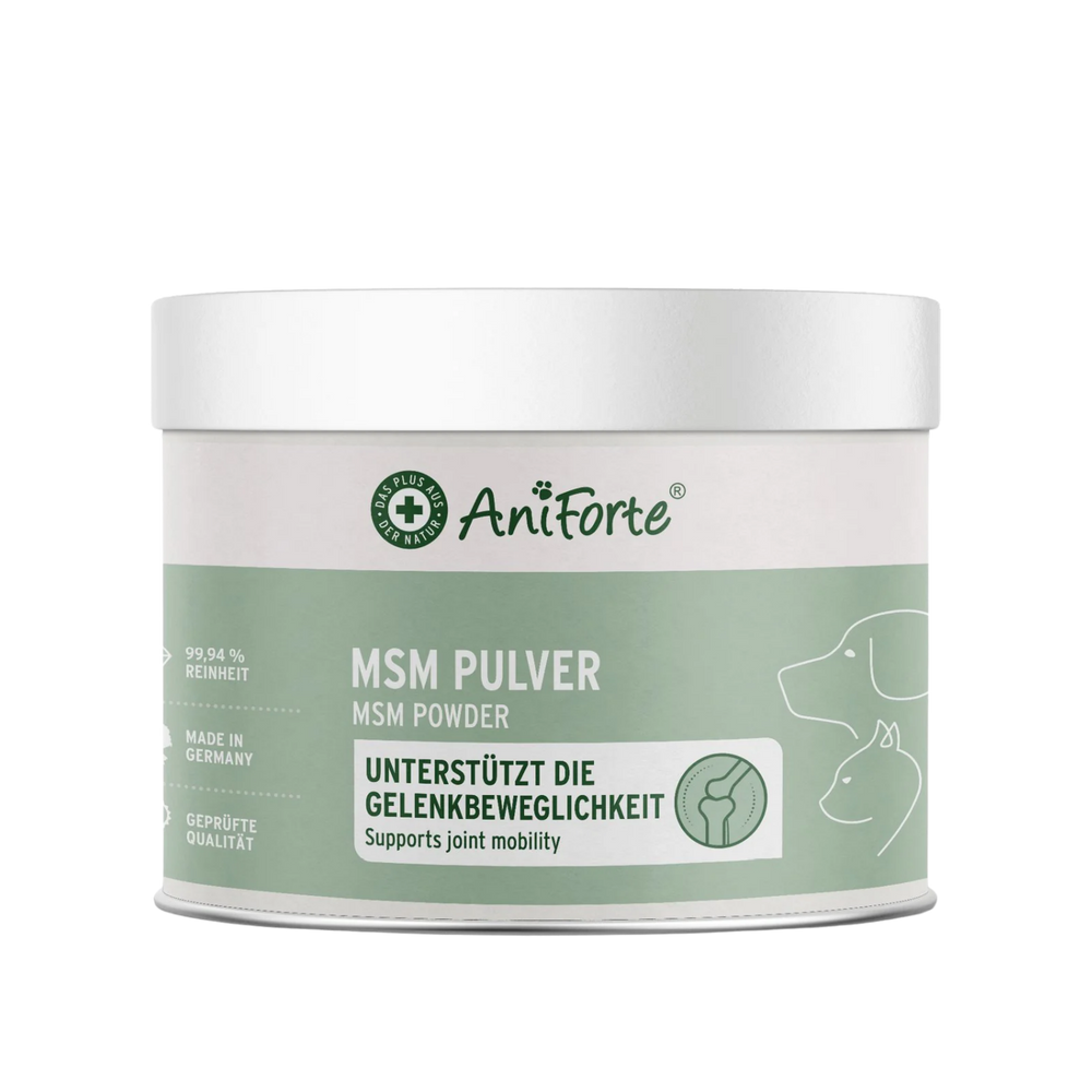 MSM Powder for Dogs & Cats - Joint & Coat Support 300g