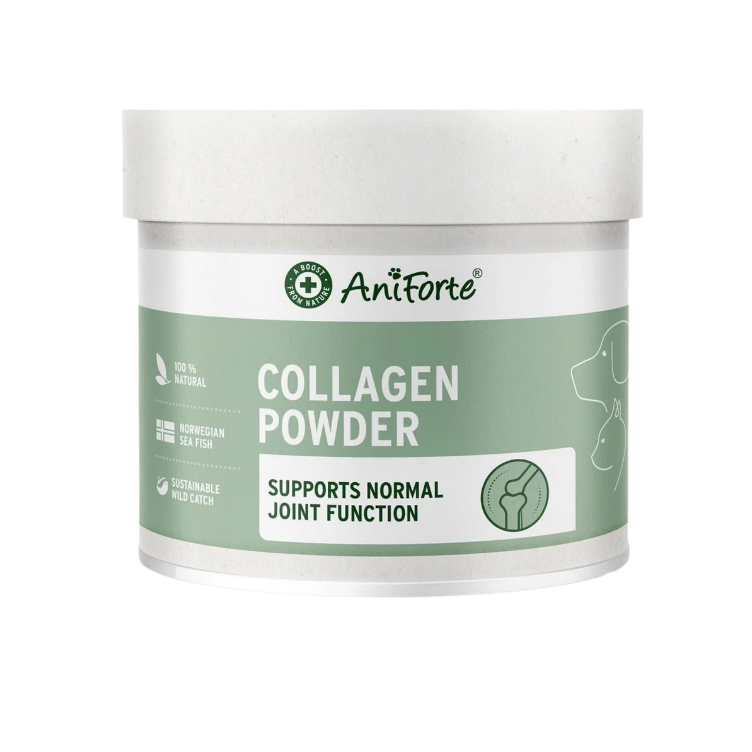Collagen Powder for Dogs & Cats - Joint, Tendon & Coat Support 250g