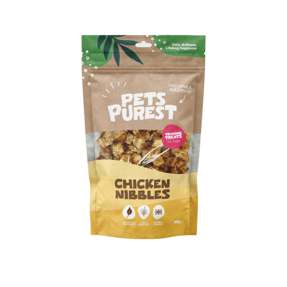 100% Natural Chicken Nibbles for Dogs & Cats 100g