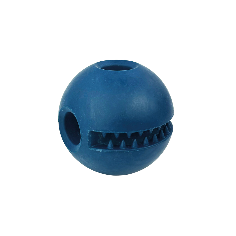 Tactical K9 Rubber Treat Dispenser Ball Dog Toy