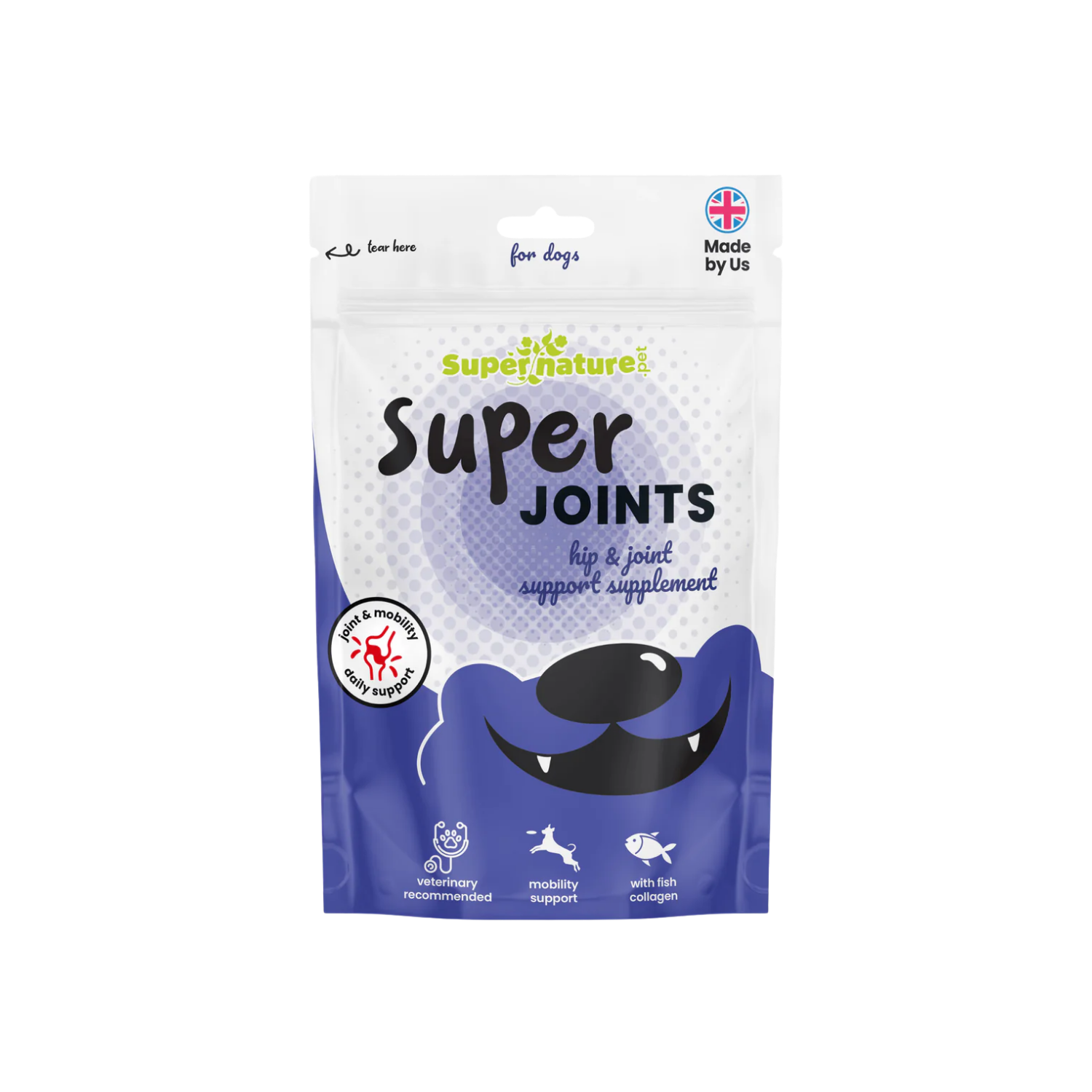 Super Joints Hip & Joint Support Supplement for Dogs 150g