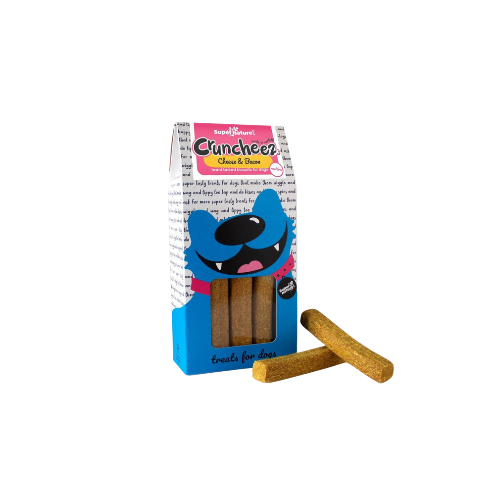 Supernature Cruncheez Cheese & Bacon Biscuit Batons 250g