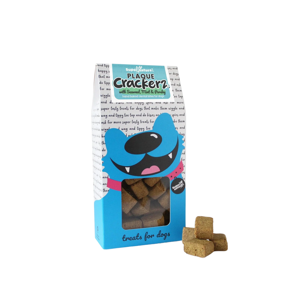 Plaque Crackerz Dental Bites for Dogs 250g