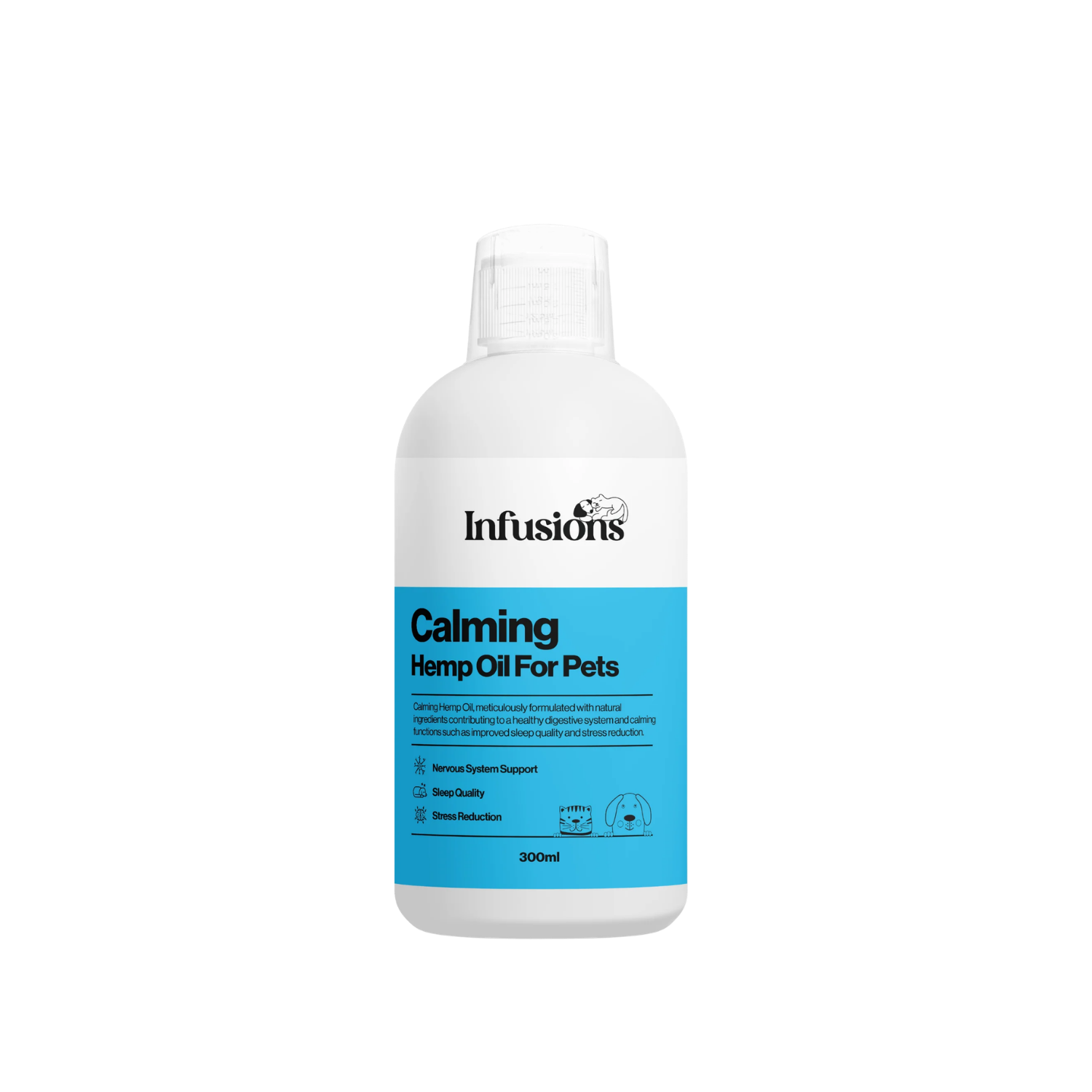 Calming Hemp Oil for Dogs & Cats 300ml