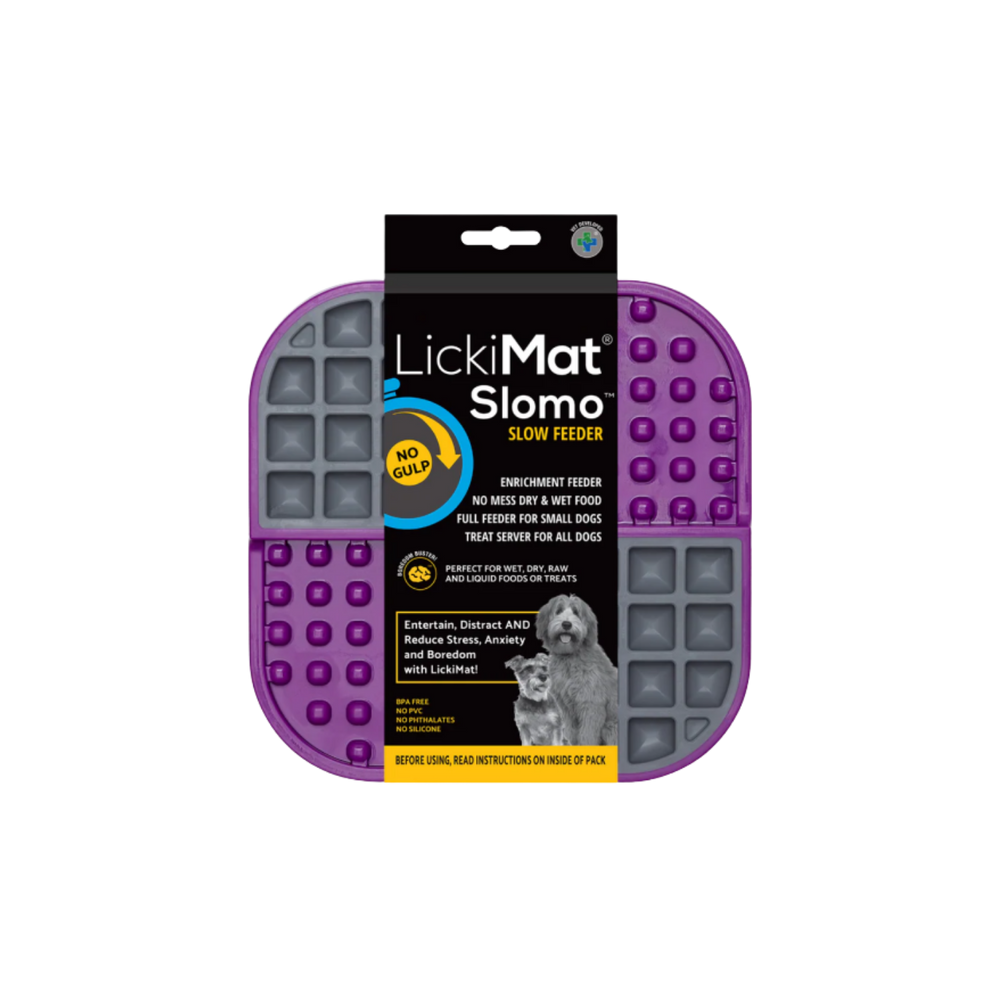 Lickimat Slomo Slow Feeder Lick Mat for Dogs