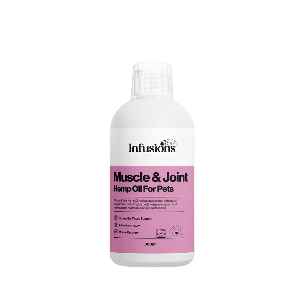 Muscle & Joint Support Hemp Oil for Pets (300ml)
