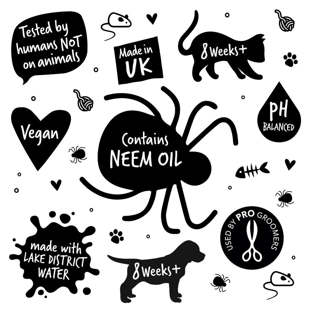 No Rinse Flea & Tick Shampoo for Dogs