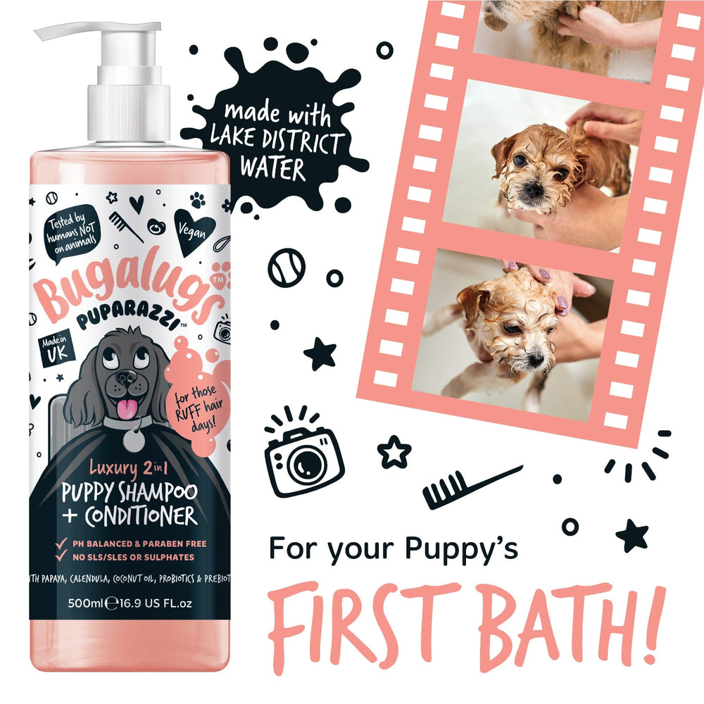 Puparazzi™ Luxury 2 in 1 Puppy Shampoo & Conditioner