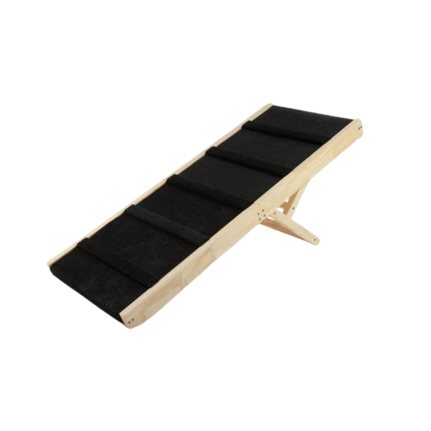 Adjustable Wooden Dog & Cat Ramp - 3 Sizes, 6 Heights – Joint Protection & Non-Slip Surface