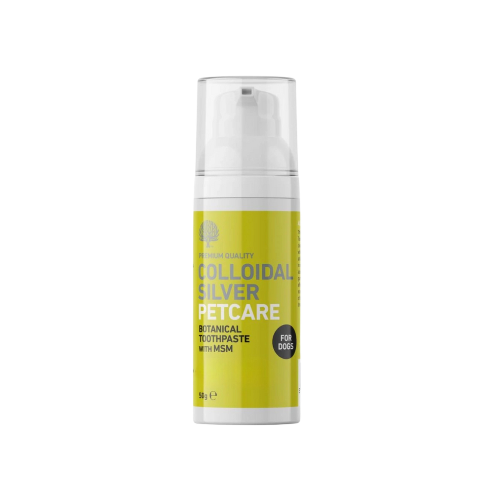 All Natural Antibacterial Botanical Toothpaste for Dogs – Fights Bad Breath & Reduces Plaque