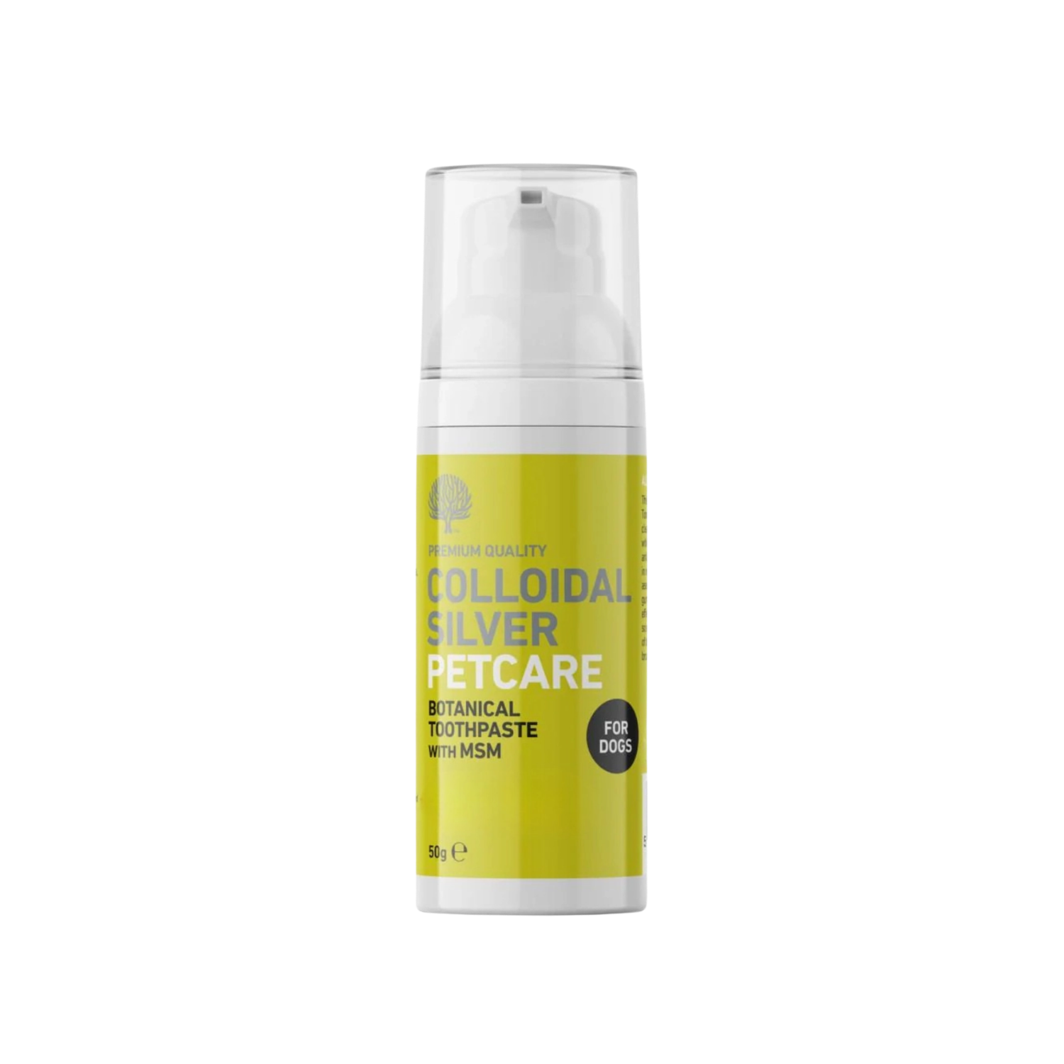 All Natural Antibacterial Botanical Toothpaste for Dogs – Fights Bad Breath & Reduces Plaque