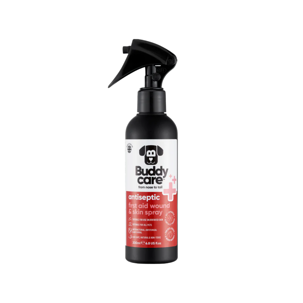 Antiseptic First Aid Wound & Skin Spray for Pets 200ml – Wound Cleansing & Infection Prevention