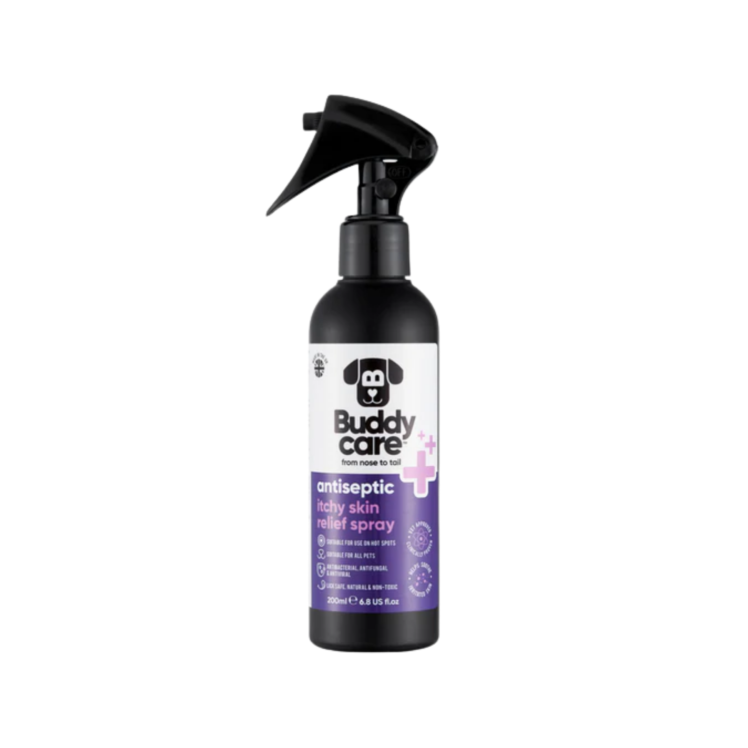 Antiseptic Itchy Skin & Hot Spot Relief Spray 200ml – Fast Relief & Antiseptic Care