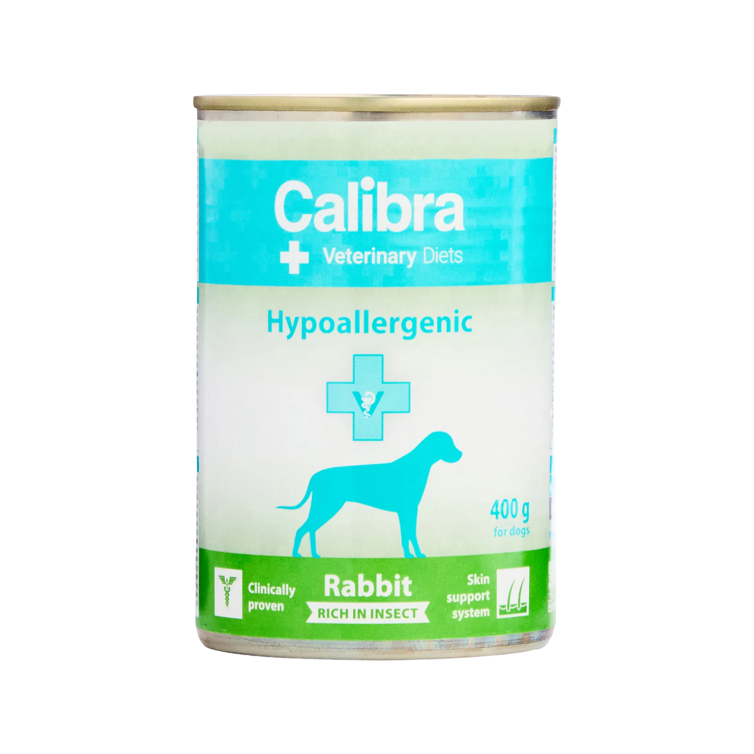 Calibra Hypoallergenic Rabbit & Insect Dog Food 6x400g – Hypoallergenic & Novel Protein