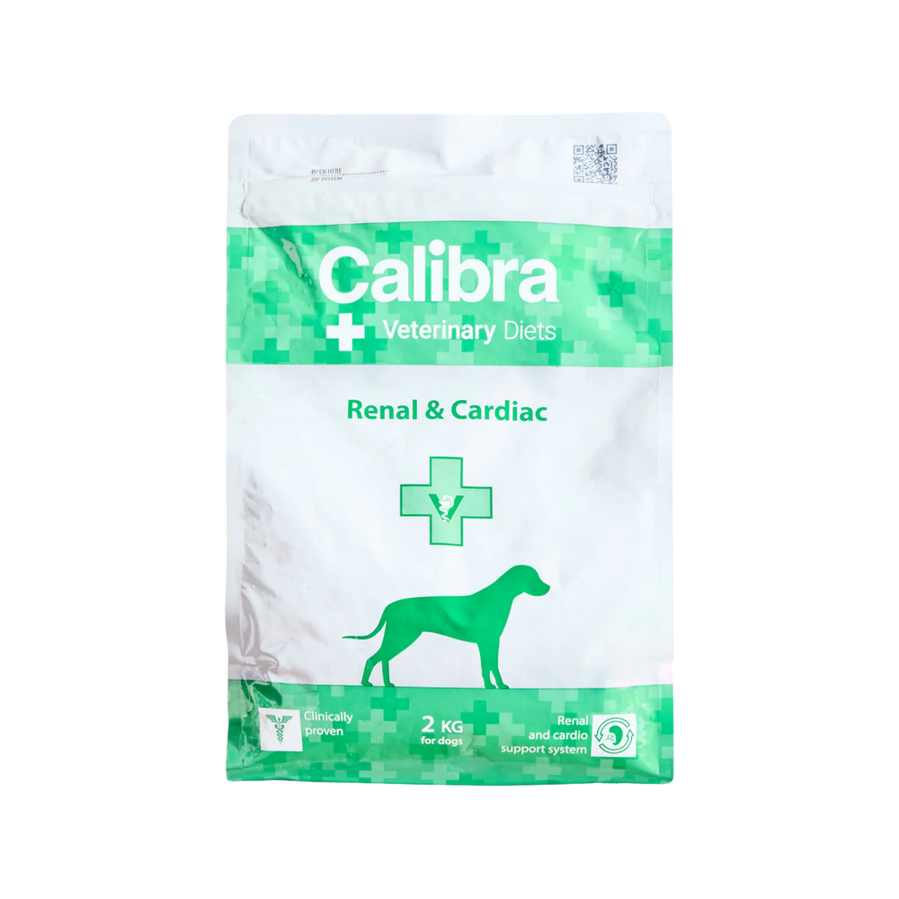 Calibra Renal & Cardiac Support Dry Dog Food packaging – Heart Health