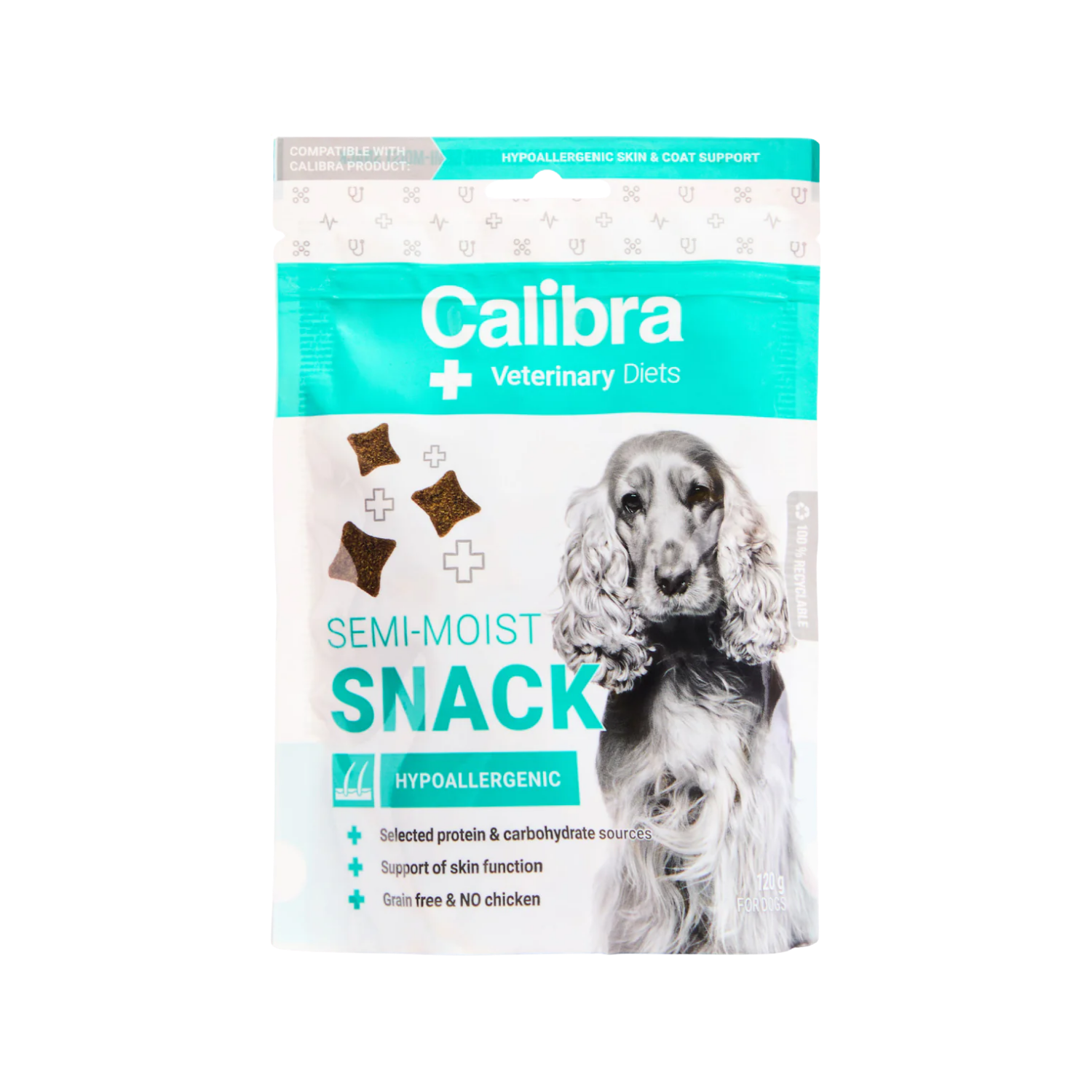 Calibra Semi Moist Mobility Support Dog Snack 120g – Joint Support & Mobility Care