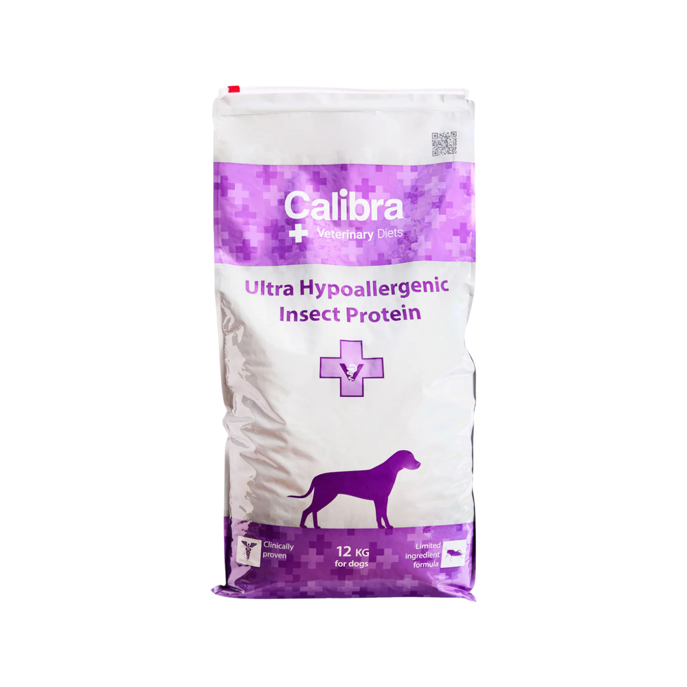 Calibra Ultra Hypoallergenic Insect Dog Food – Food Allergy Support & Novel Protein