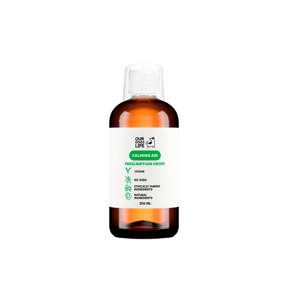 Calming Drops for Dogs - Natural Anxiety Relief (200ml) – Natural Calming & Anxiety Relief