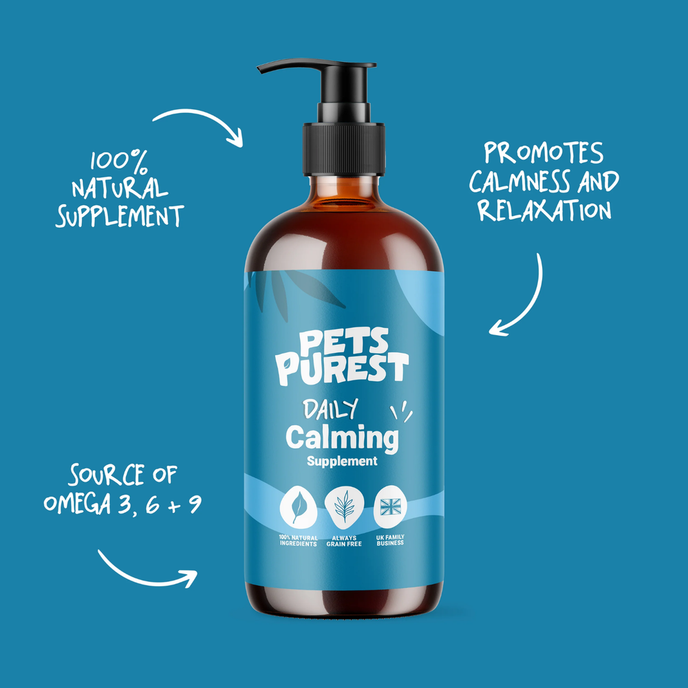 Daily Calming Salmon Oil for Dogs & Cats - 300ml product detail – Natural Supplement