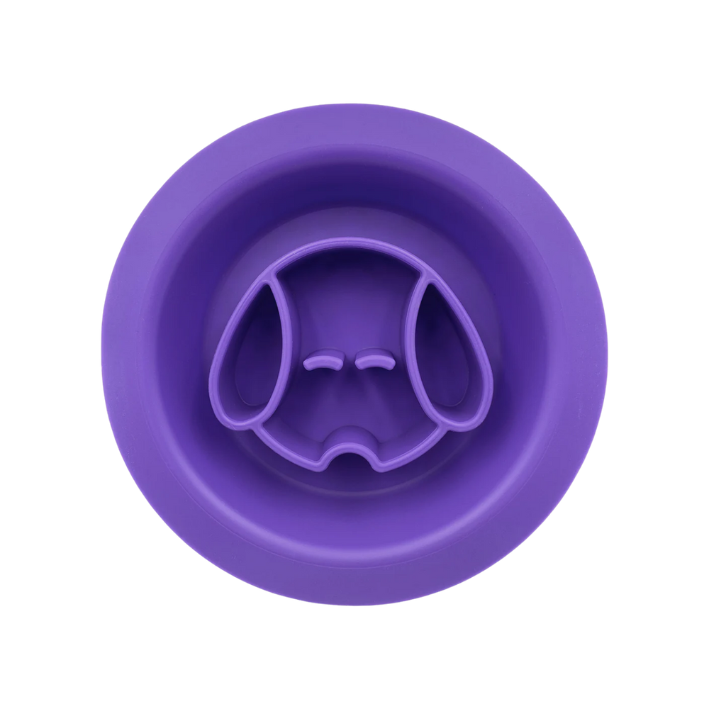 Dual Sided Silicone Slow Feeder & Lick Mat Bowl for Dogs packaging – Slow Feeding
