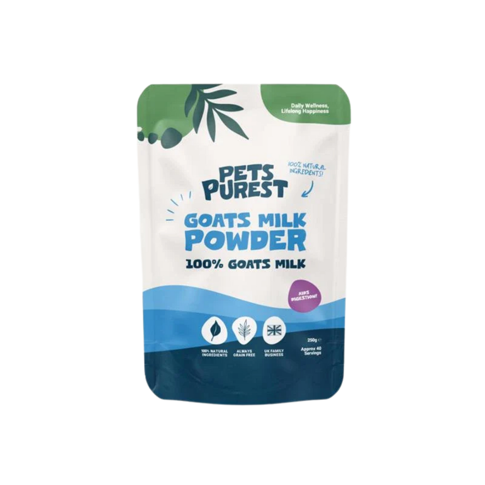 Goats Milk Powder for Dogs & Cats 250g - 100% Natural – Digestive Support & Gentle Hydration