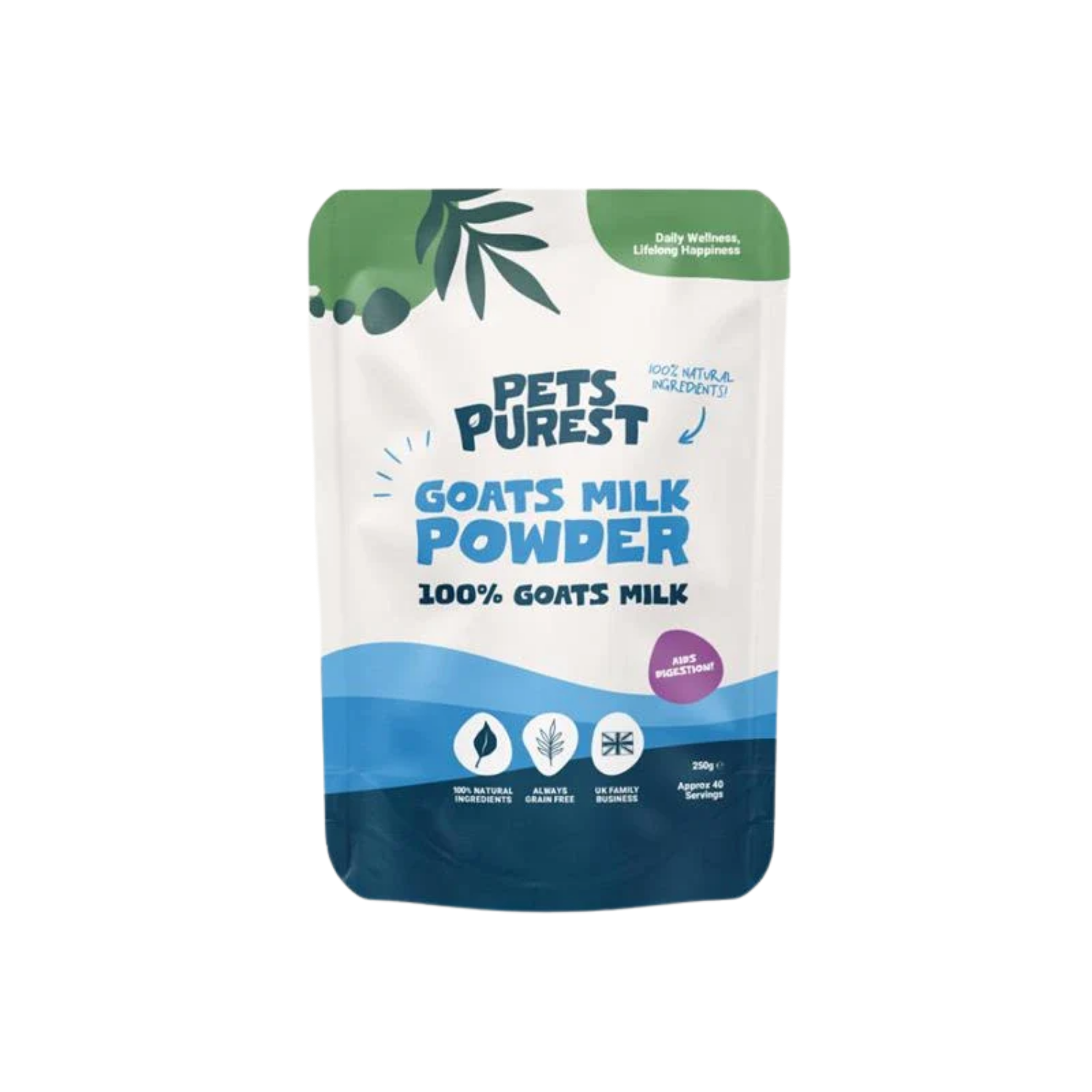 Goats Milk Powder for Dogs & Cats 250g - 100% Natural – Digestive Support & Gentle Hydration