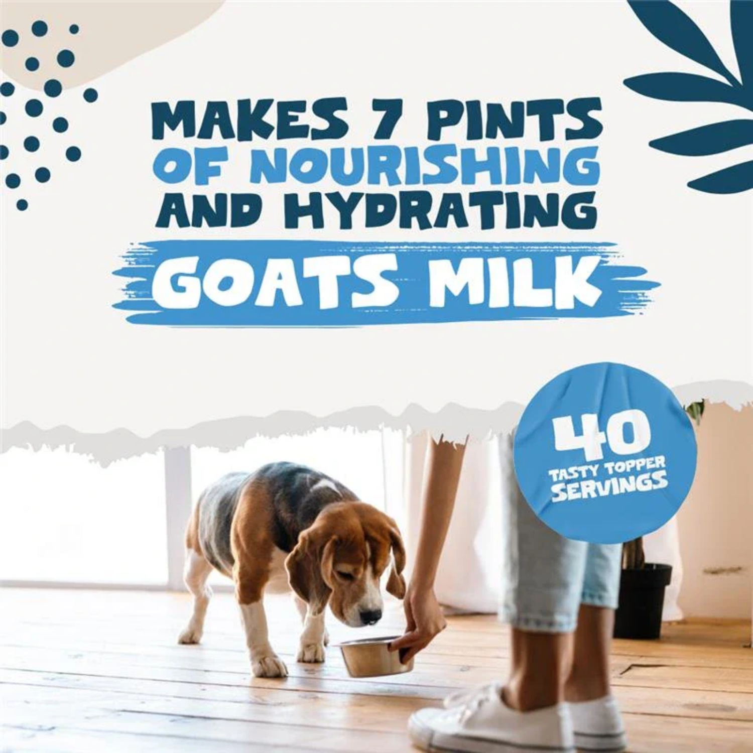 Goats Milk Powder for Dogs & Cats 250g - 100% Natural packaging – Gentle Hydration