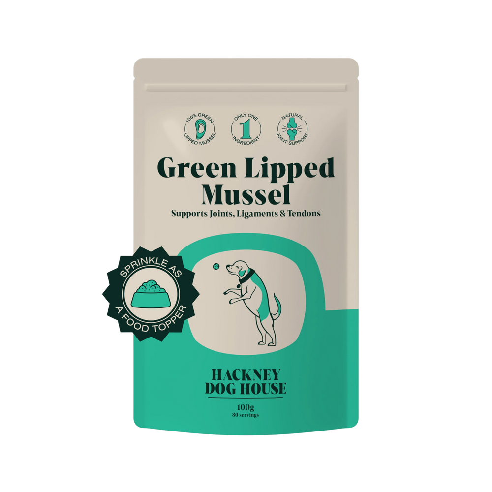 Green Lipped Mussel Powder for Dogs & Cats | 80 Servings – Joint Support & Soothing Comfort