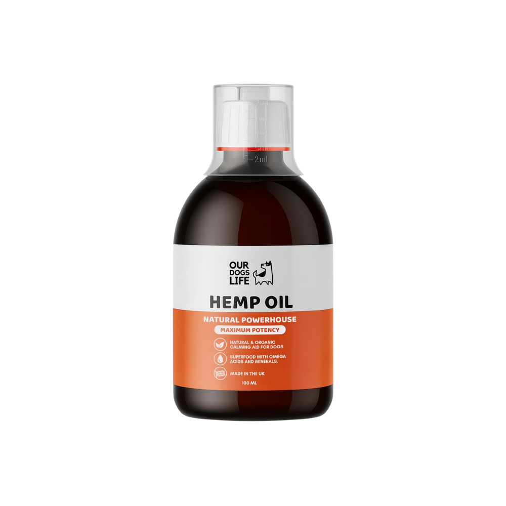 Hemp Seed Oil for Dogs - Natural Calming & Coat Support – Calming Support & Shiny Coat
