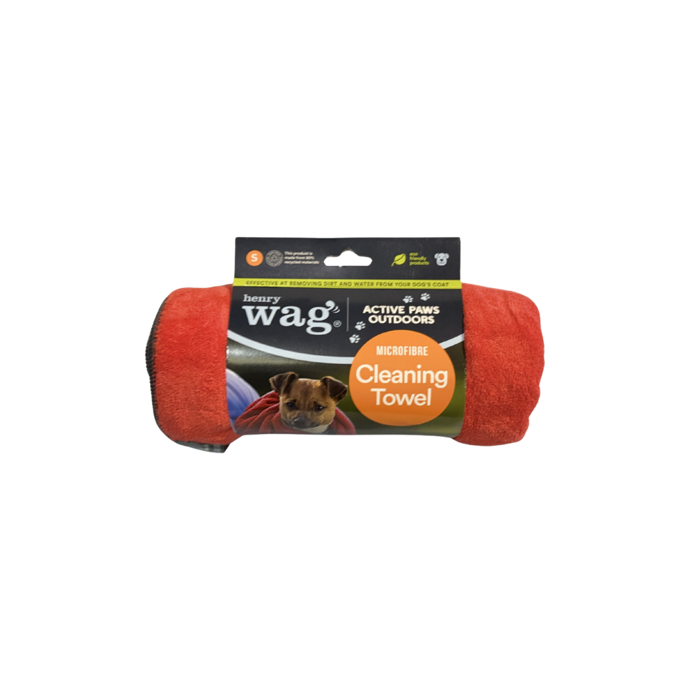 Henry Wag Dog Cleaning Towel close-up – Grooming