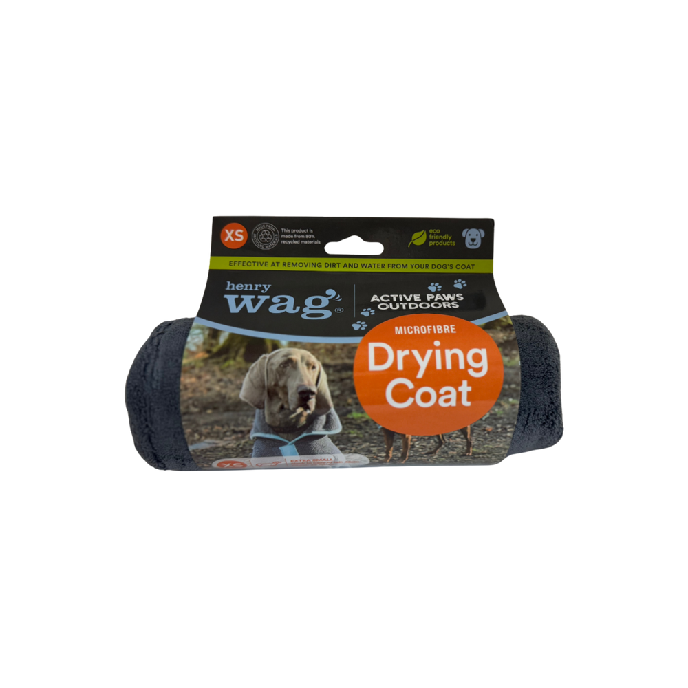 Henry Wag Microfibre Drying Coat product detail – Warmth