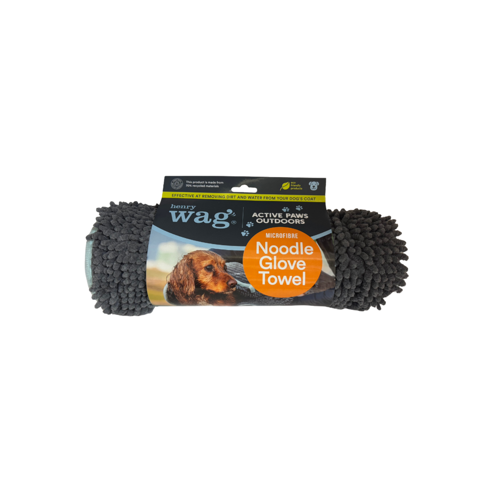 Henry Wag Noodle Glove Drying Towel – Fast Drying & Paw Cleaning