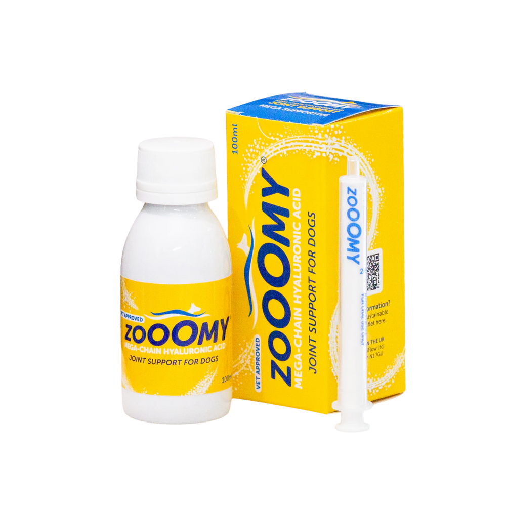 Zoomy Hyaluronic Acid Liquid Joint Supplement for Dogs – Joint Lubrication & Improved Mobility