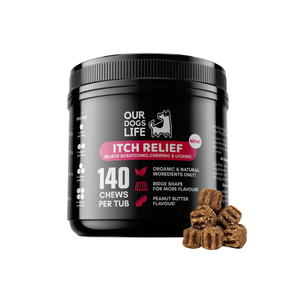 Itch Relief Chews for Dogs - Skin & Allergy Support – Itch Relief & Allergy Support