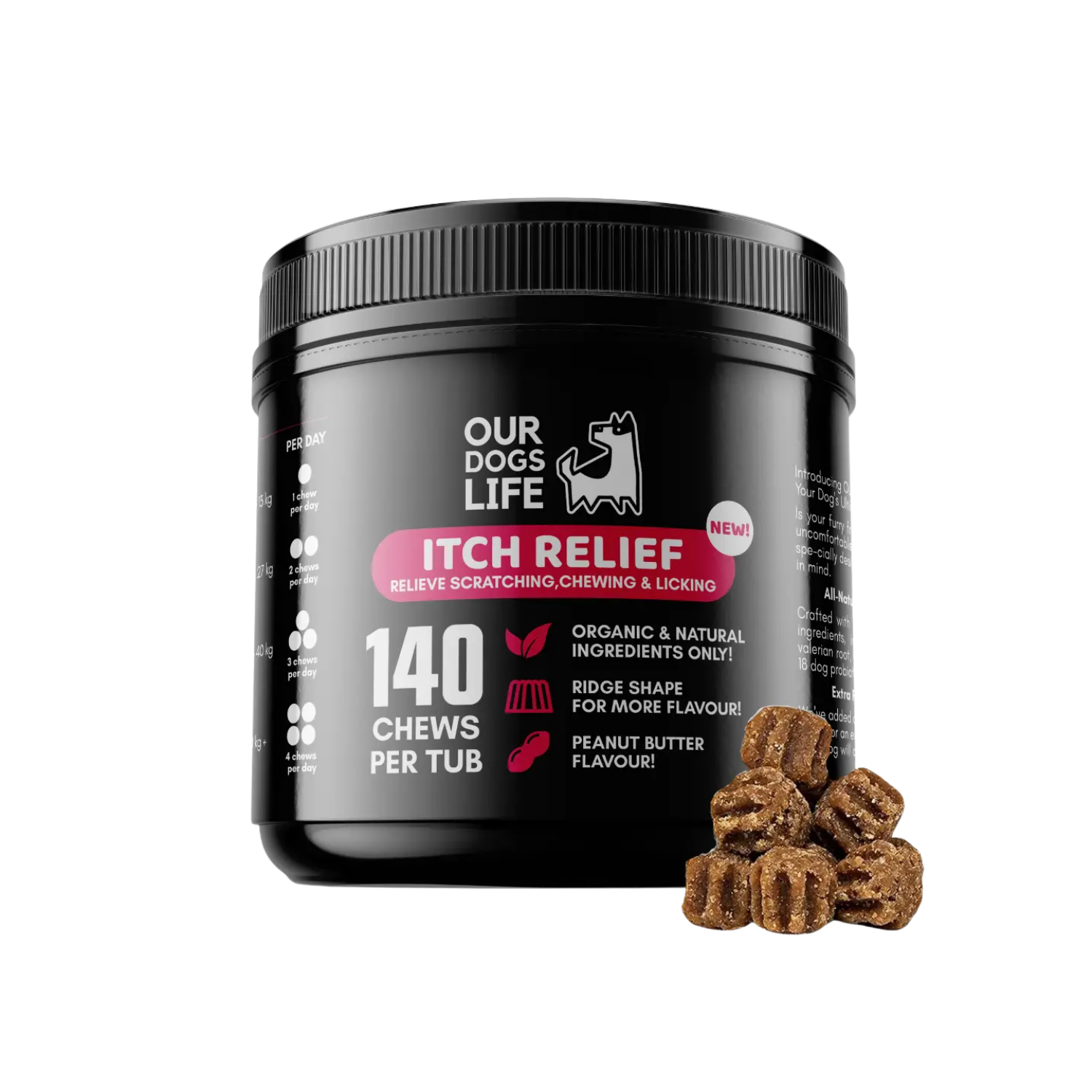 Itch Relief Chews for Dogs - Skin & Allergy Support – Itch Relief & Allergy Support