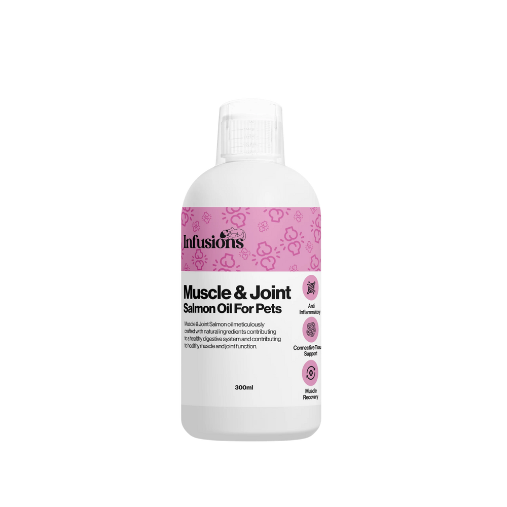 Muscle & Joint Salmon Oil for Pets (300ml) – Joint Support & Omega-3 Boost
