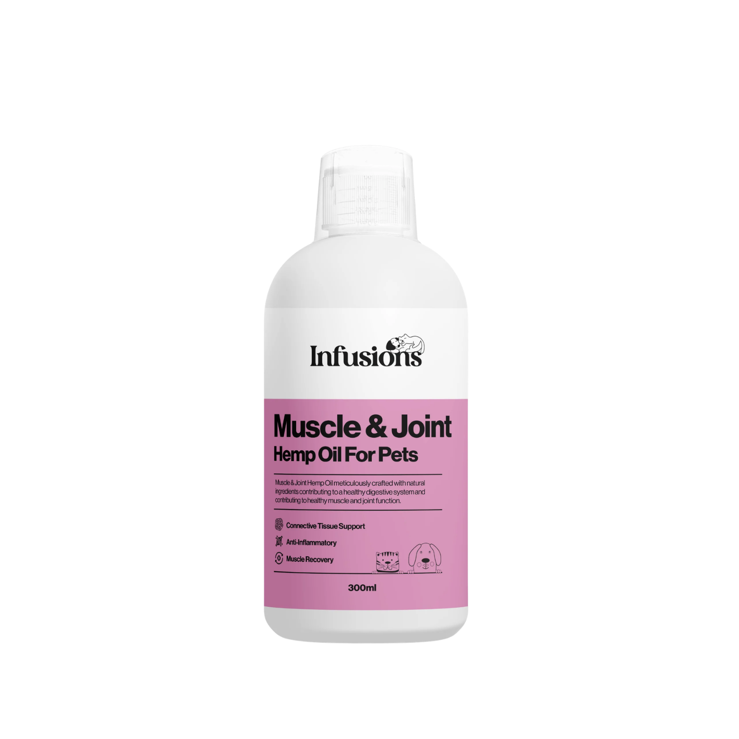Muscle & Joint Support Hemp Oil for Pets (300ml) – Joint Support & Muscle Recovery
