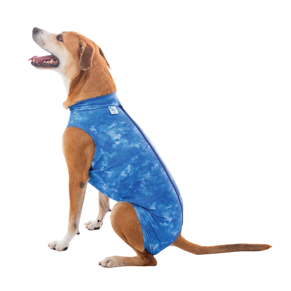 Post Surgical Castration Recovery Shirt for Male Dogs – Cone Alternative & Wound Protection