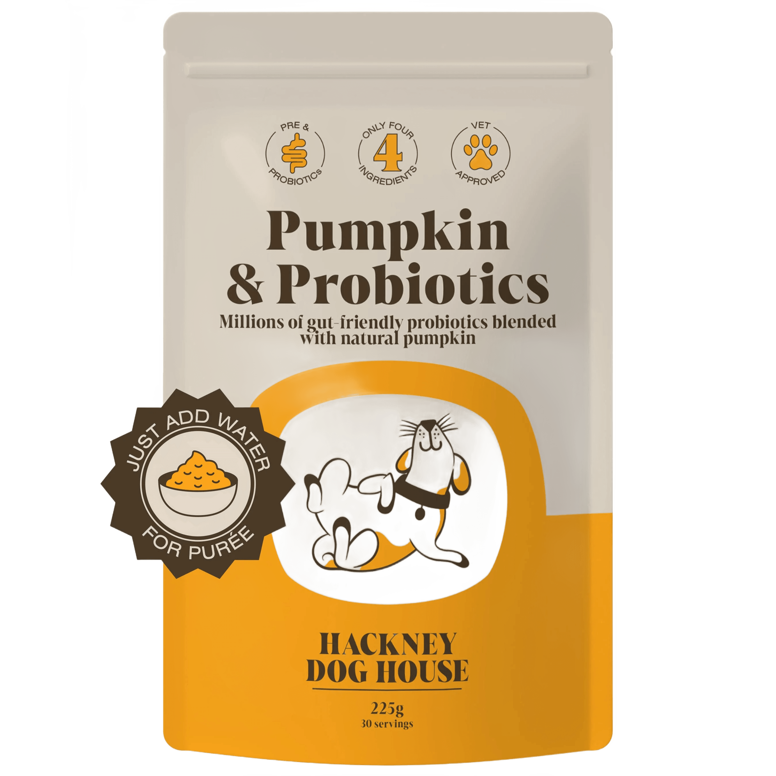 Pumpkin Probiotic Powder for Dogs — 30 Servings