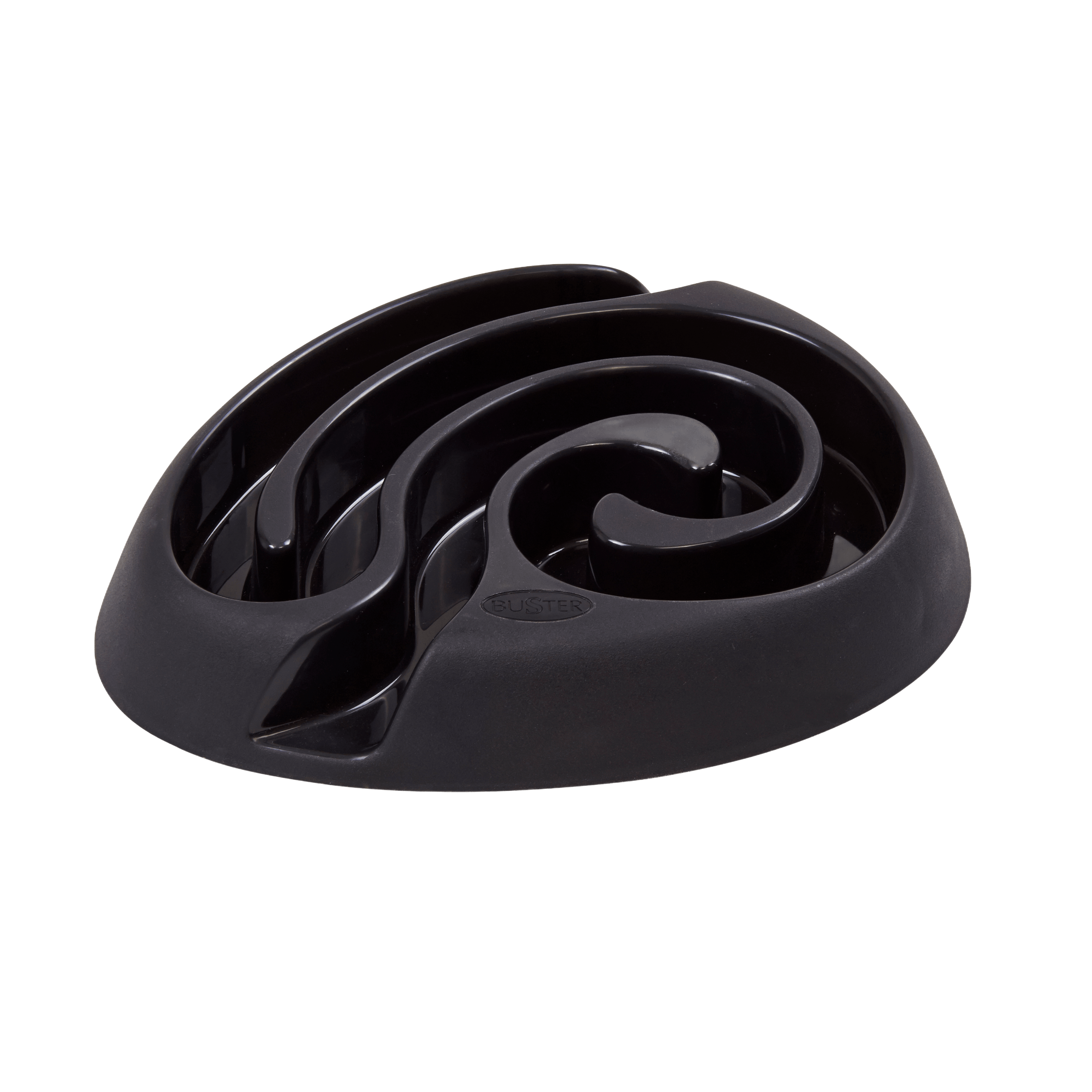 DogMaze Mini Slow Feeder Bowl for Dogs — Black