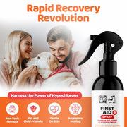 Dog First Aid Antiseptic Spray 250ml — Hypochlorous Formula