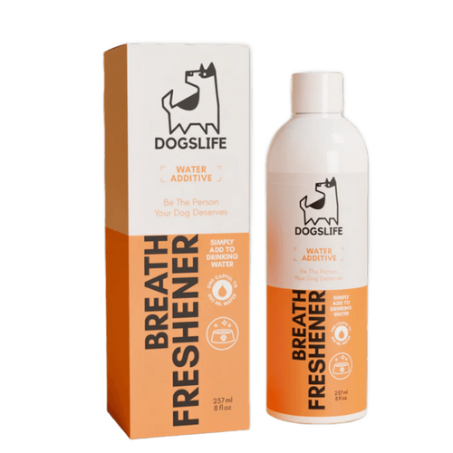 Dental Water Additive for Dogs — Fights Bad Breath & Plaque