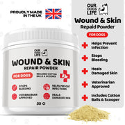 Wound & Skin Repair Powder for Dogs 50g
