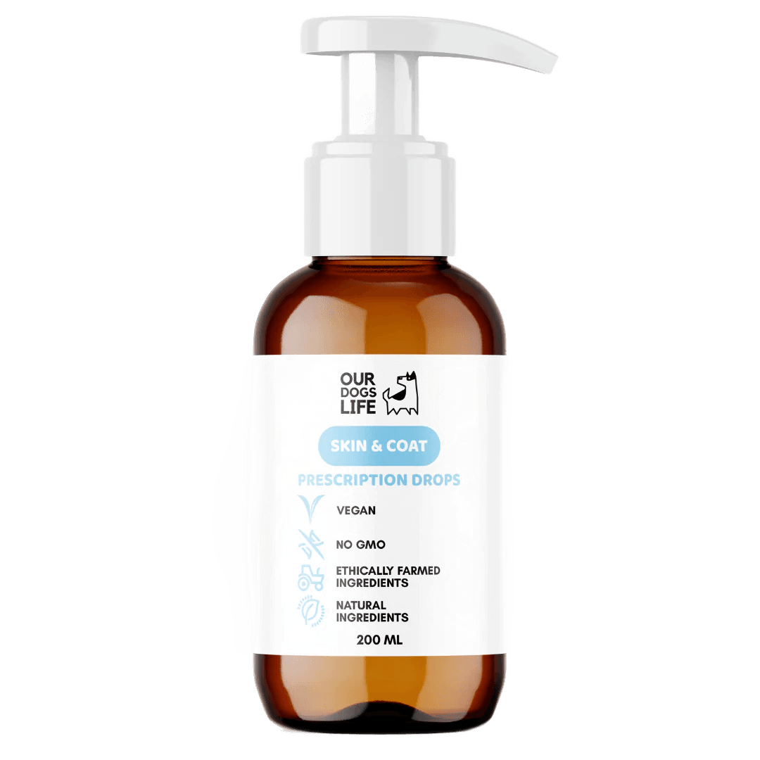 Skin & Coat Liquid Supplement for Dogs (200ml)
