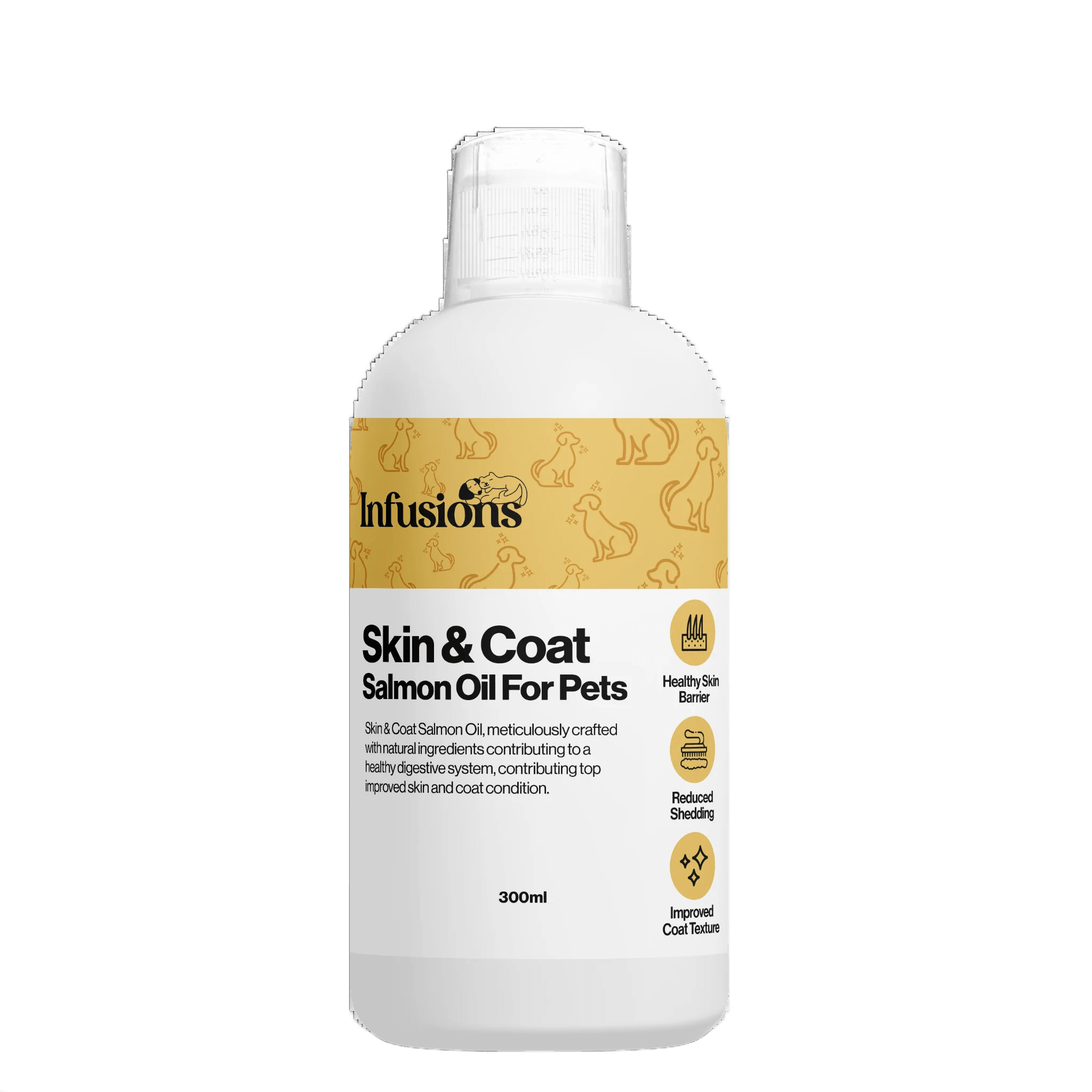 Skin & Coat Salmon Oil Infusion for Dogs (300ml)
