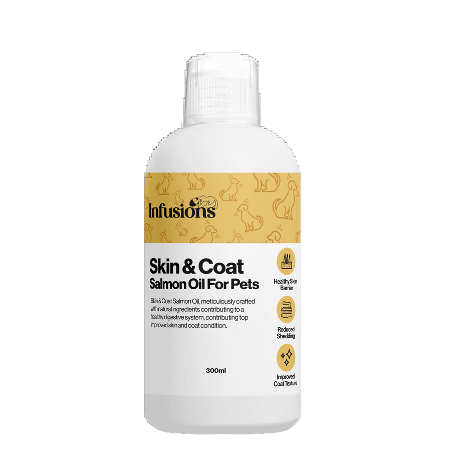 Skin & Coat Salmon Oil Infusion for Dogs (300ml)