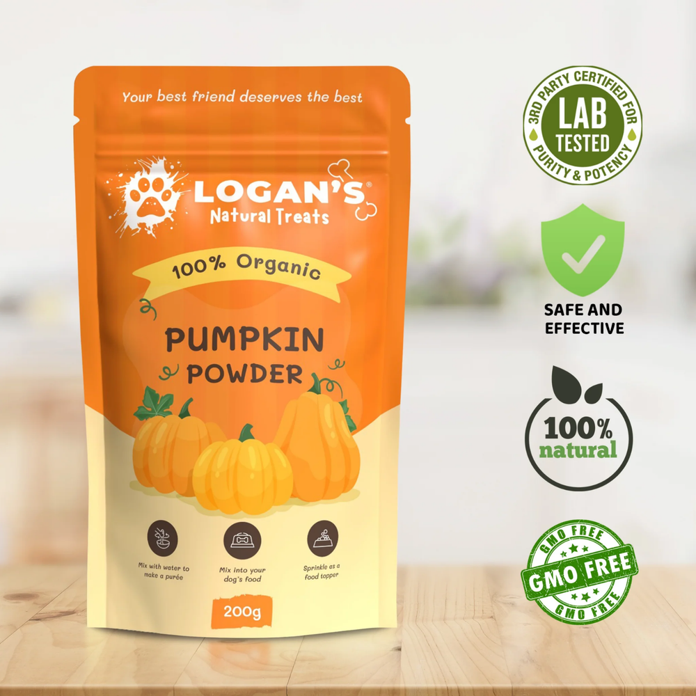 Pumpkin Powder – High-Fibre Digestive Support for Dogs & Cats product detail – Constipation Relief