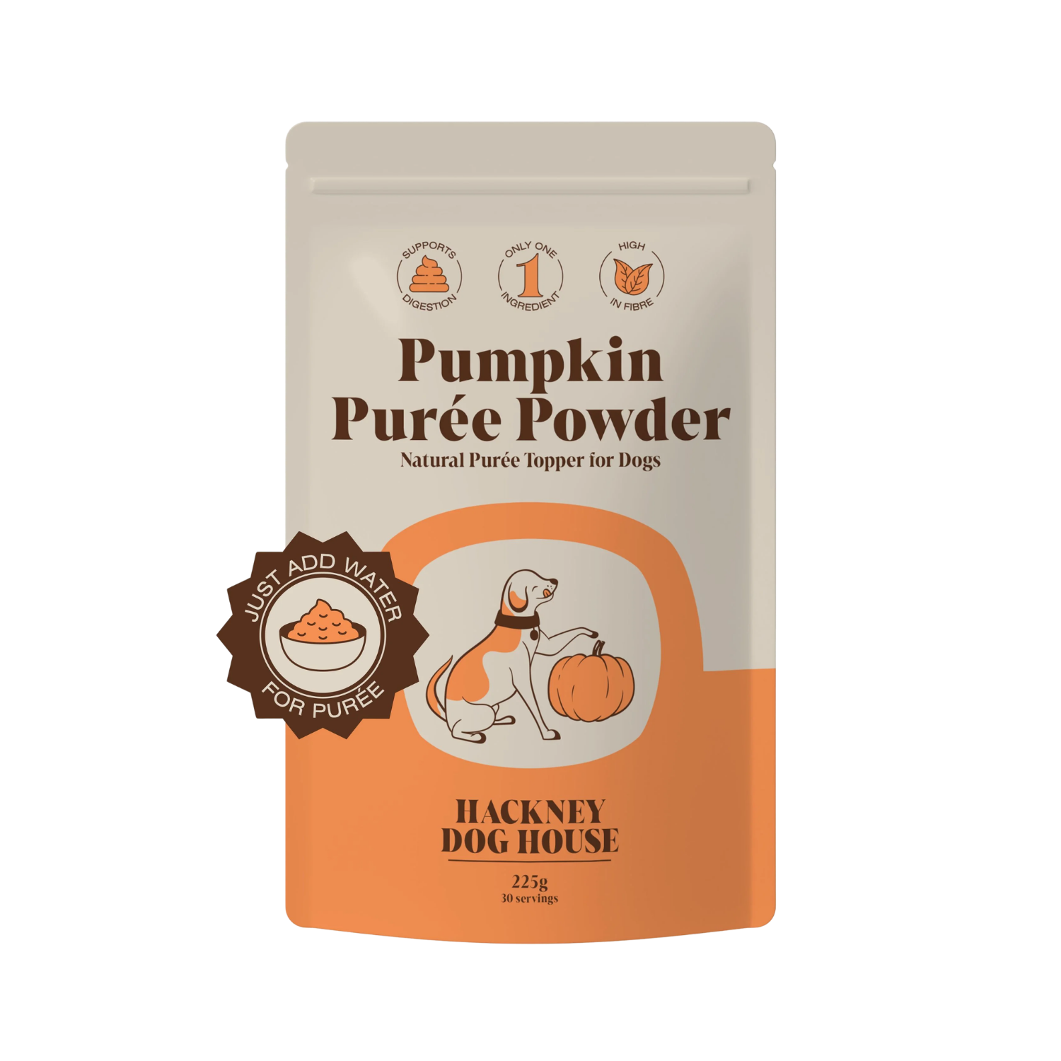 Pumpkin Puree Powder for Dogs - 30 Servings – Gut Health & Firm Stools